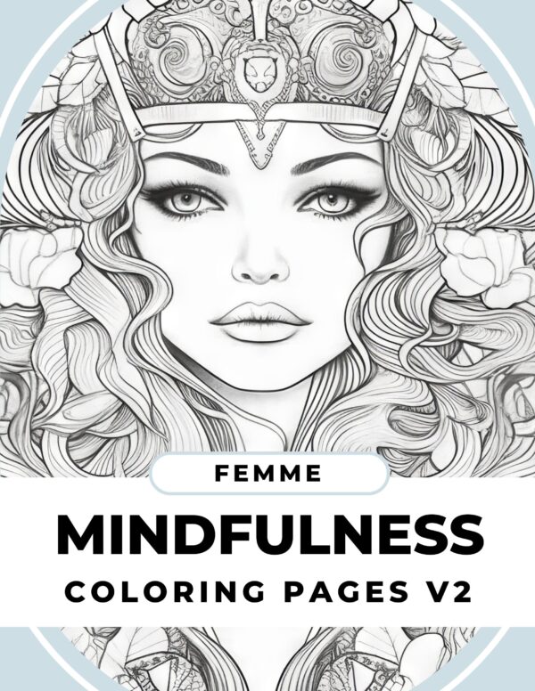 Feminine Coloring Pages