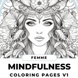 Feminine Coloring Pages