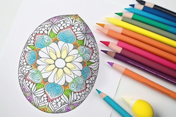 Mandala Easter Eggs