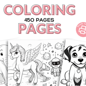 450 Printable Coloring Pages