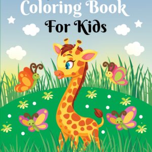 Cute Animals PDF Coloring Book For Kids