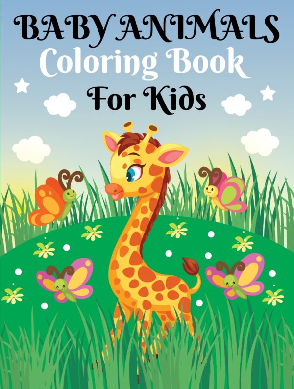 Cute Animals PDF Coloring Book For Kids